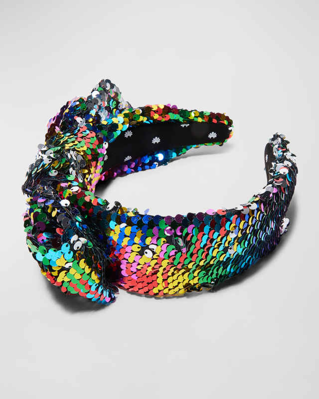 Sequin Holly Headband
